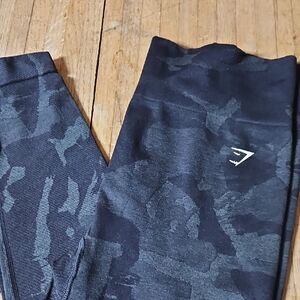 Gymshark Black Camo Leggings